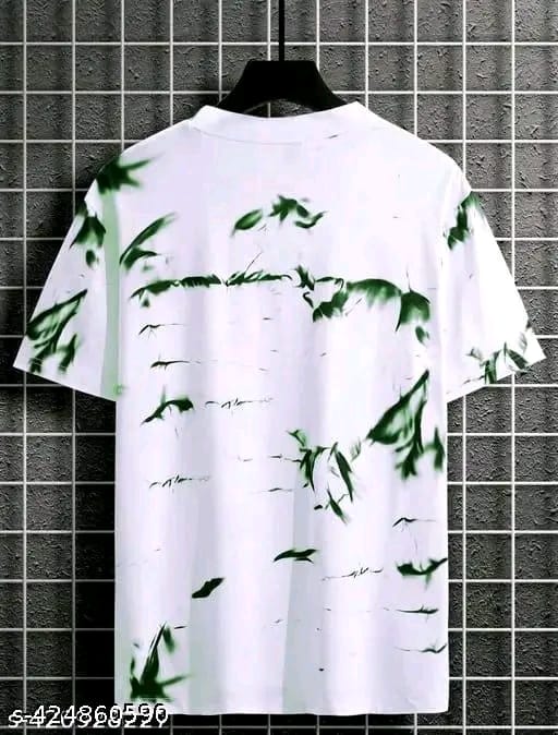 Men & Women Casual Printed Tee – Oversized Fit Streetwear T-Shirt