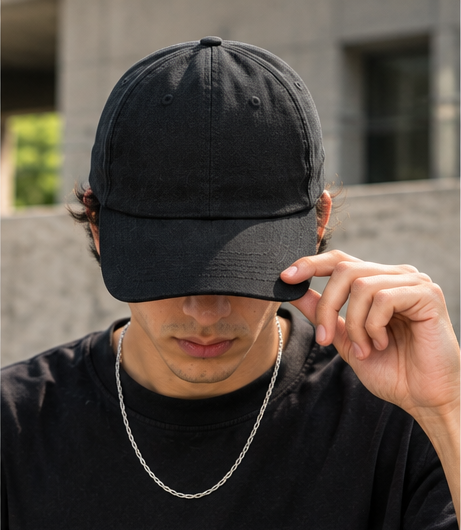 Baseball Ottoman Cap front detail