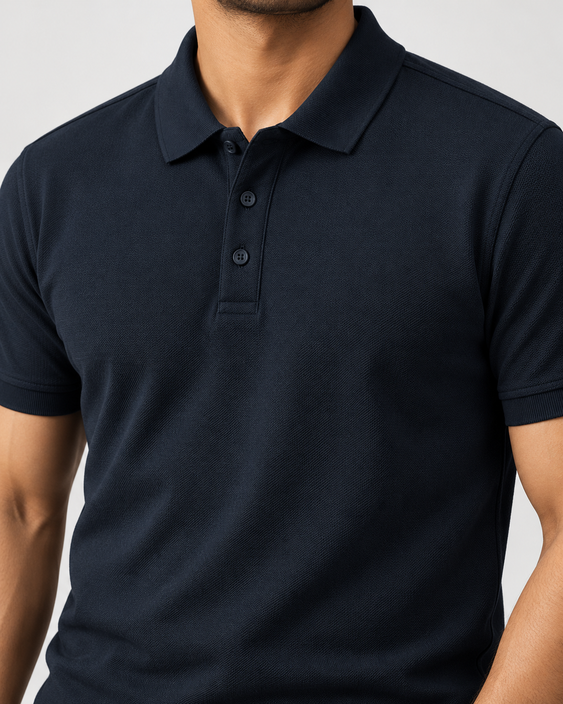 Classic Men’s Polo – Timeless Comfort & Style — garment detail