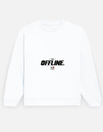 Offline Oversized Sweatshirt – Graphic Print Unisex Streetwear