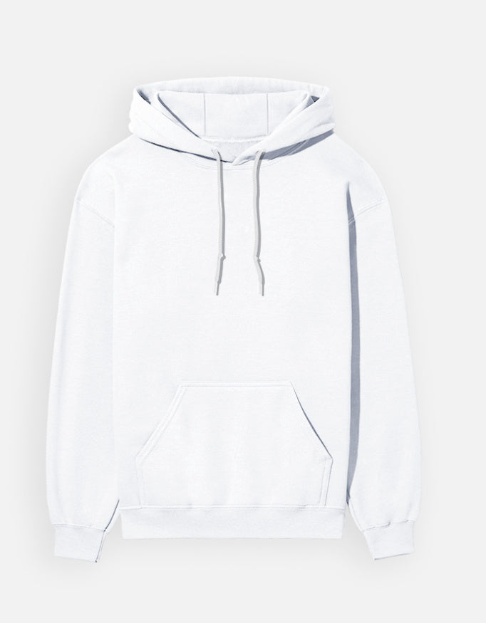 Unisex Hoodie – Heavyweight Cotton Fleece Pullover, 300 GSM | StitchPop alternate view