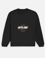 Offline Oversized Sweatshirt – Graphic Unisex Streetwear