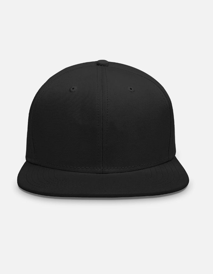 Snapback Cap – 6-Panel Flat Visor Classic Snapback Closure alternate view