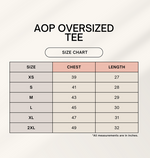 Unisex Casual Printed Tee – Oversized Fit Streetwear T-Shirt