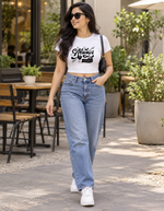 Always Yours Baby Tee | Cute Crop Top — hero lifestyle photo