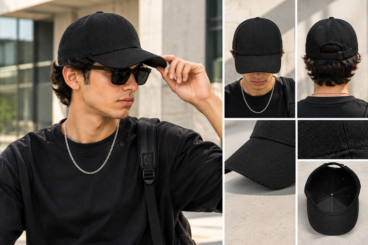 Baseball Cap – Premium Cotton Drill Classic Adjustable Cap