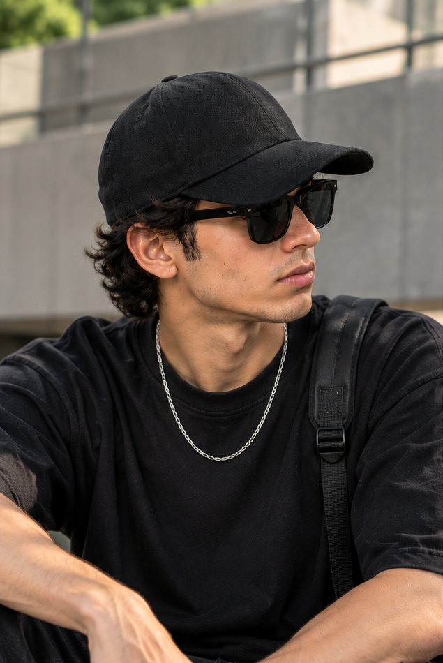 Baseball Ottoman Cap – 6-Panel Mid-Profile Adjustable Sports Cap