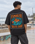 Big Vibe Tee — male back lifestyle