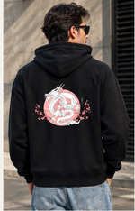 Dragon Spirit Unisex Hoodie lifestyle back