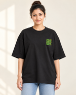 Be Fearless Core – Unisex Terry Oversized Tee — alternate garment view