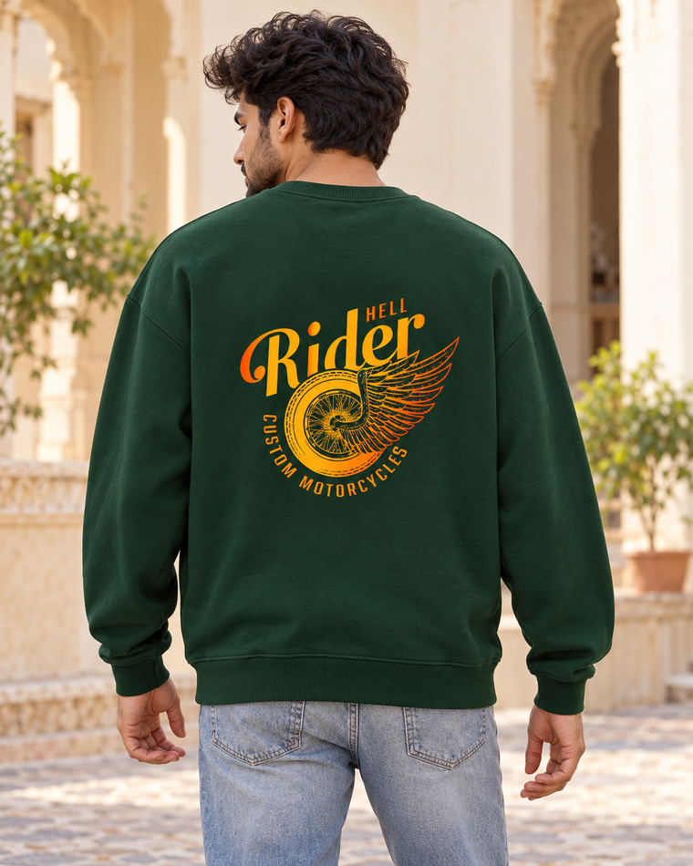 Hell Rider - Unisex Oversized Sweatshirt