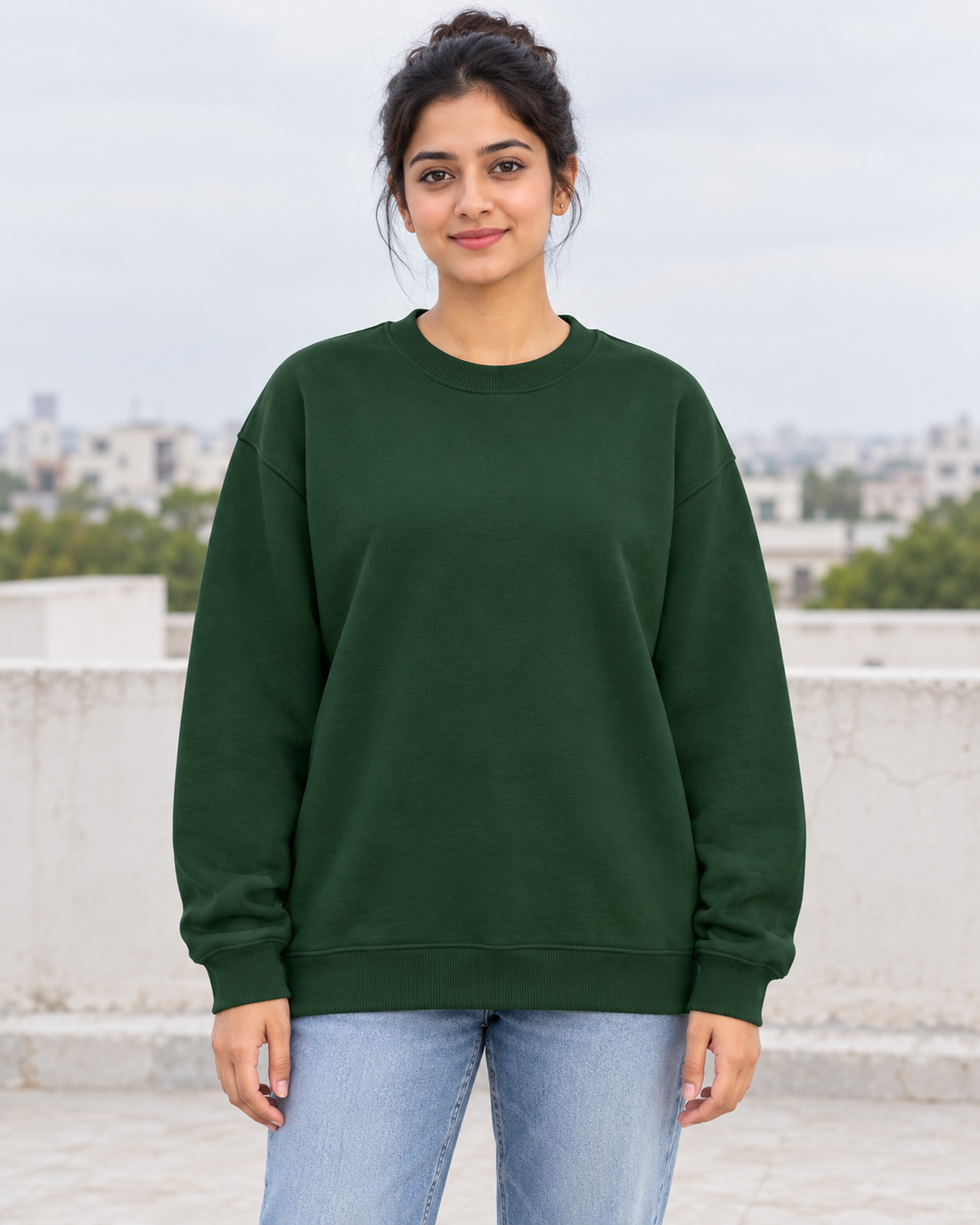 Hell Rider - Unisex Oversized Sweatshirt — alternate view