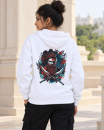 The Loop Zip Hoodie — female back lifestyle