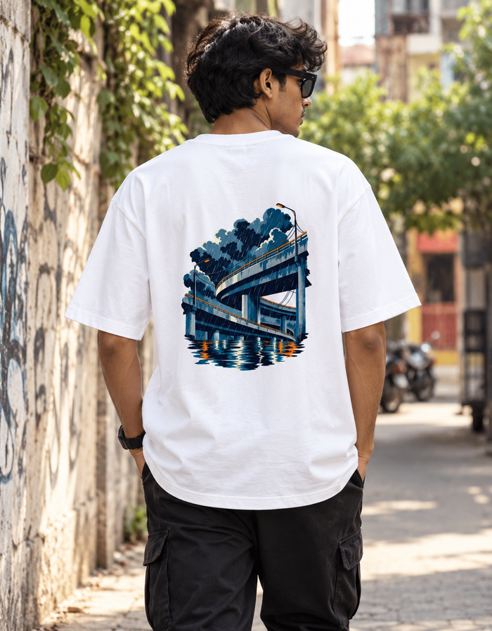 Everyday Oversized Unisex T-Shirt | 180 GSM Cotton Streetwear Tee