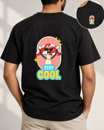 Stay Cool Trip Unisex Classic Crew T-Shirt — garment detail
