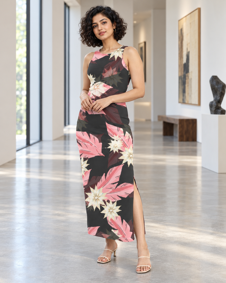 Tropical Twilight Bodycon Dress alternate view