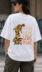 Worn In Stood Out oversized terry tee lifestyle back view